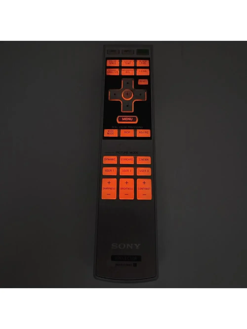 Genuine Sony RM-PJVW60 Remote Control For Sony VPL-VW1000ES VPL-VW1100ES Tested